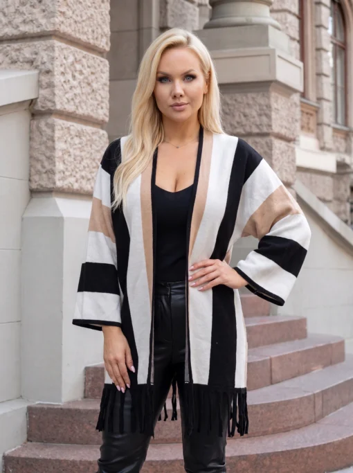 cardigan-elegant-din-tricot-cu-imprimeu-si-franjuri-la-tiv