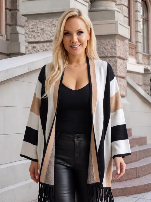 cardigan-elegant-din-tricot-cu-imprimeu-si-franjuri-la-tiv