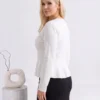 cardigan-elegant-din-tricot-fin-cu-peplum-si-nasturi-metalici