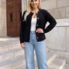 cardigan-elegant-din-tricot-pufos-cu-perle