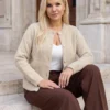 cardigan-elegant-din-tricot-pufos-cu-perle