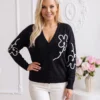 cardigan-elegant-din-tricotcu-broderie-florala-reliefata-contrastanta