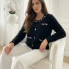 cardigan-elegant-negru-cu-nasturi-si-aplicatii-perle