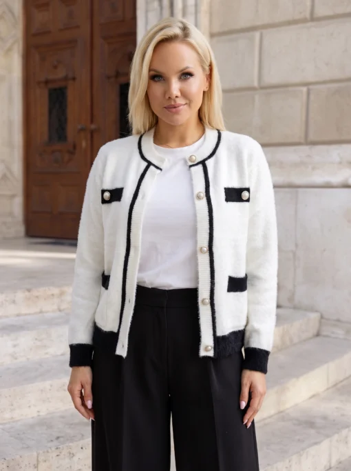 cardigan-elegant-pufos-cu-nasturi-bijuterie-tip-perla