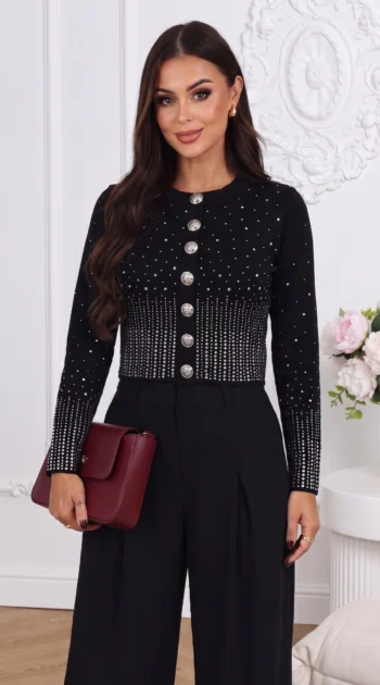 cardigan-elegant-scurt-cu-strasuri-stralucitoare
