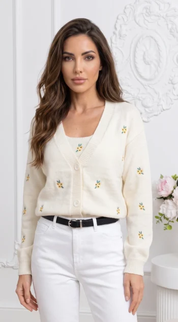 cardigan-floral-din-tricot-fin-cu-maieu-inclus