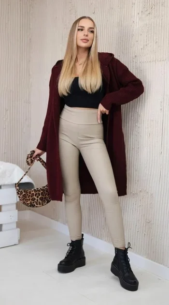 cardigan-lung-burgundy-din-tricot-moale-cu-gluga