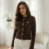 cardigan-maro-elegant-cu-nasturi-aurii