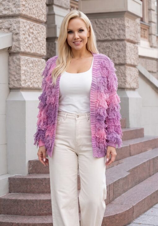 cardigan-pufos-cu-franjuri-si-degrade-pastelat