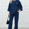 compleu-dama-albastru-elegant-cu-floare-3d