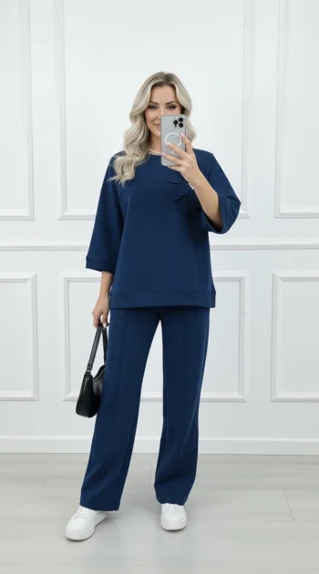 compleu-dama-albastru-elegant-cu-floare-3d