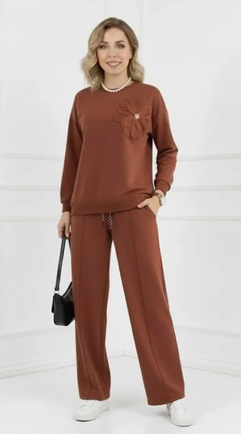 compleu-dama-caramiziu-elegant-cu-floare-3d