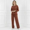compleu-dama-caramiziu-elegant-cu-floare-3d