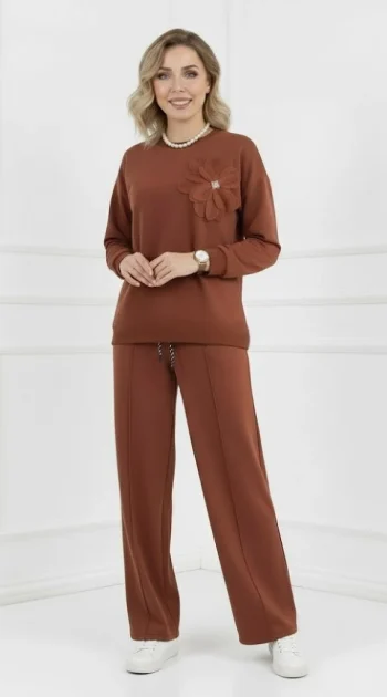 compleu-dama-caramiziu-elegant-cu-floare-3d