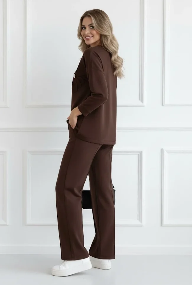 Compleu dama maro inchis elegant... - 1 | YEO