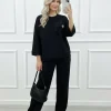 compleu-dama-negru-elegant-cu-floare-3d