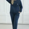 compleu-dama-oversize-bleumarin-elegant-cu-floare-3d