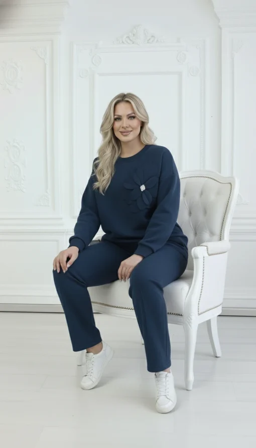 compleu-dama-oversize-bleumarin-elegant-cu-floare-3d