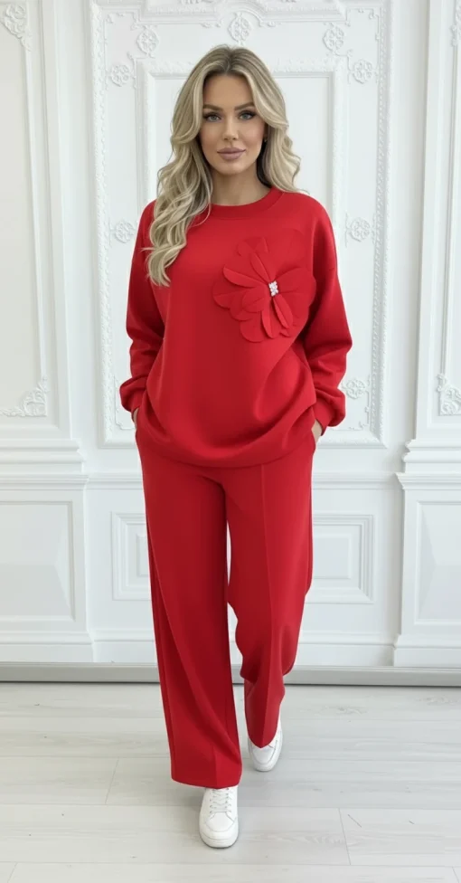 compleu-dama-rosu-elegant-cu-floare-3d