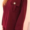 compleu-din-vascoza-bordo-cu-detaliu-metalic-si-pantaloni-lejeri