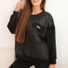 compleu-din-vascoza-negru-dama-cu-bluza-matlasata-si-detaliu-metalic