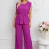 compleu-elegant-marime-mare-plisat-magenta