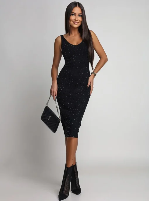 compleu-negru-cu-strasuri-format-rochie-si-bluza