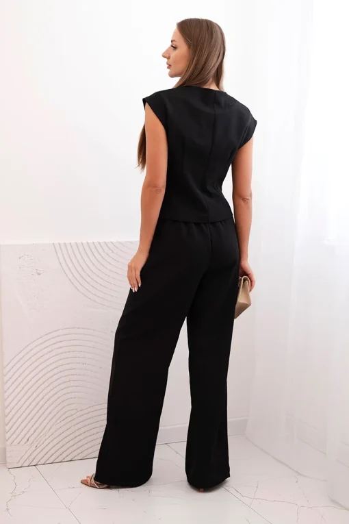 compleu-negru-elegant-cu-vesta-si-pantaloni-cu-croi-larg