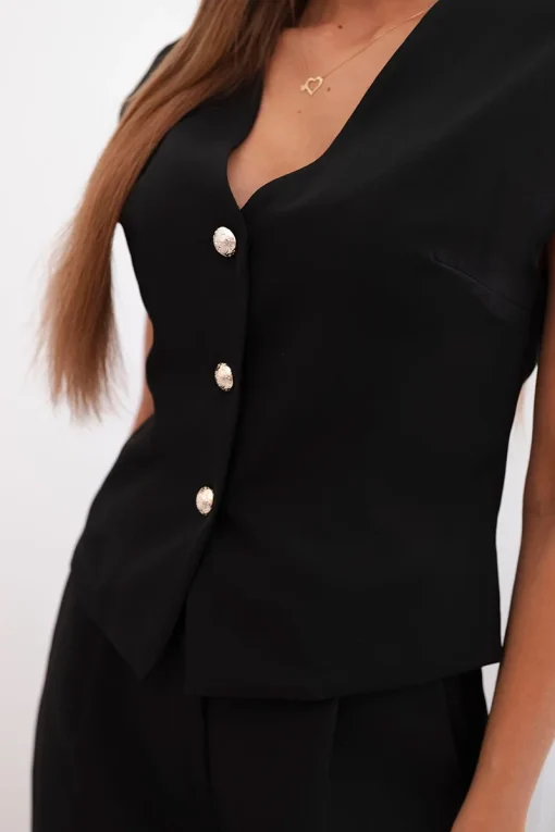 compleu-negru-elegant-cu-vesta-si-pantaloni-cu-croi-larg