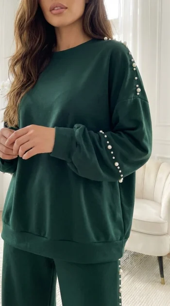 compleu-verde-oversize-cu-perle