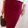 fusta-burgundy-din-tricot-elastica