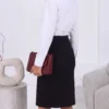 fusta-conica-eleganta-cu-nasturi-aurii