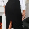 fusta mercy eleganta cu perlute
