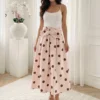 fusta-midi-crem-cu-buline-si-funda-in-talie