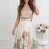 fusta-midi-eleganta-cu-imprimeu-floral-bej-si-talie-inalta