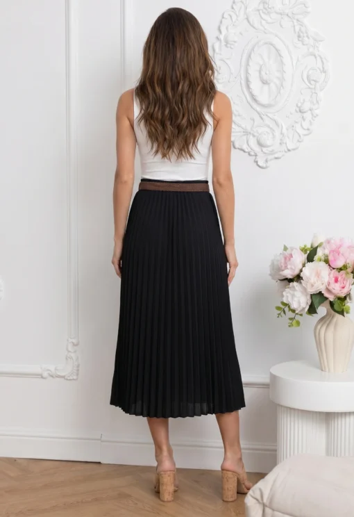 fusta-midi-plisata-cu-curea-impletita