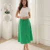 fusta-midi-verde-din-bumbac-cu-nasturi-frontali