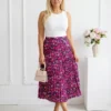 fusta-plisata-midi-cu-imprimeu-floral-multicolor-si-talie-elastica