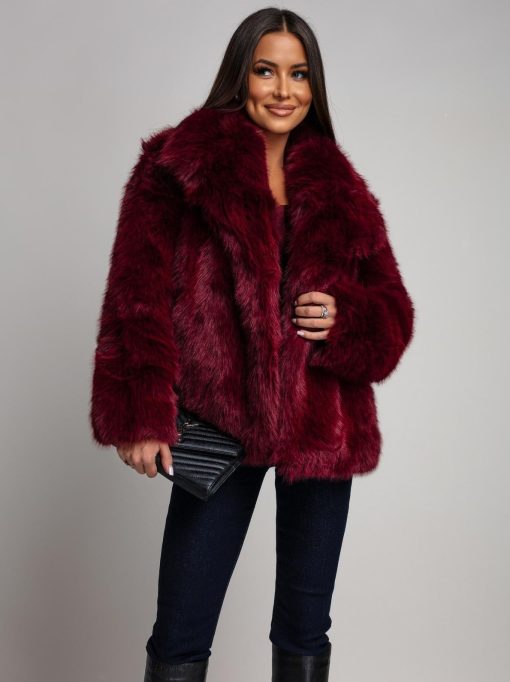 geaca-burgundy-eleganta-din-blana-cu-guler-amplu