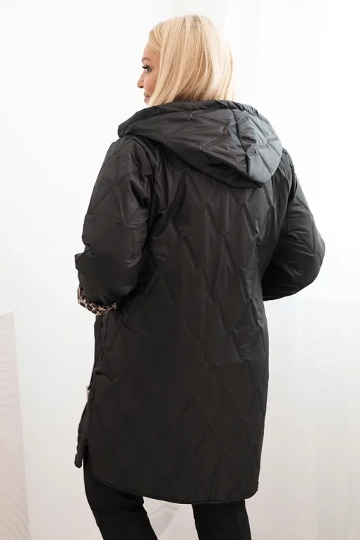 geaca-lunga-neagra-matlasata-marime-mare-cu-gluga-si-detalii-leopard