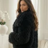jacheta-din-blana-artificiala-neagra