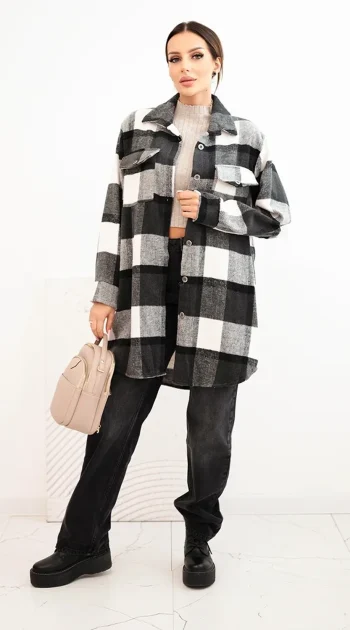 jacheta-oversized-in-carouri-alb-negru