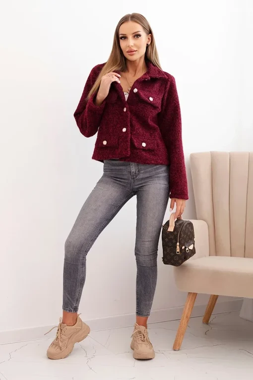 jacheta-pufoasa-burgundy-cu-buzunare-aplicate-si-nasturi-decorativi