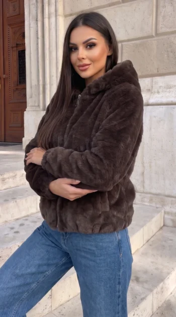 jacheta-scurta-din-blanita-cu-gluga-si-fermoar