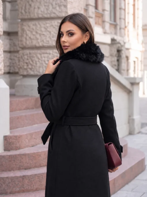 palton-elegant-cu-guler-bogat-din-blanita-si-cordon-in-talie