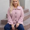 palton-elegant-din-stofa-boucle-cu-guler-clasic-si-nasturi-contrastanti