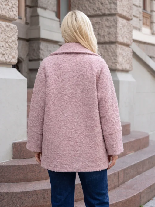 palton-elegant-din-stofa-boucle-cu-guler-clasic-si-nasturi-contrastanti