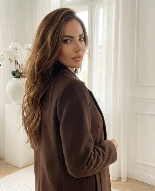 palton-elegant-maro-cu-croiala-dreapta