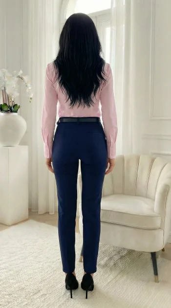 pantaloni-bleumarin-cu-curea