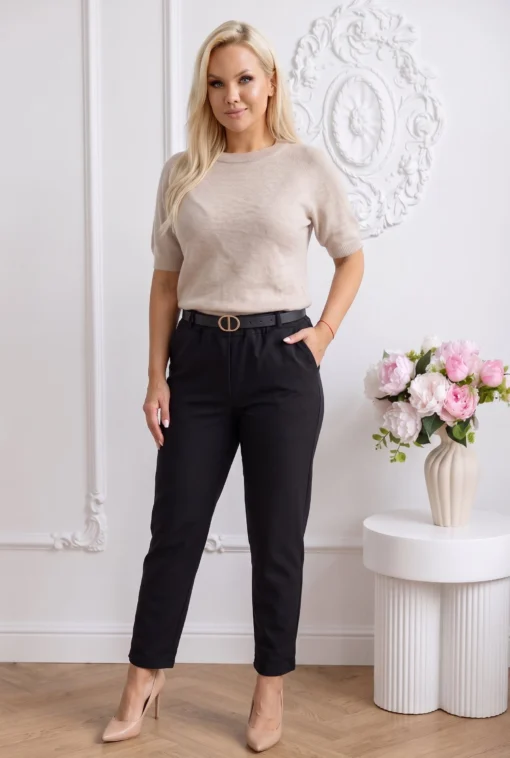 pantaloni-conici-eleganti-cu-talie-inalta-din-stofa-fina-cu-curea-inclusa